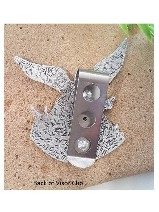 St Michael Car Visor Clip/Saint Michael Pewter Visor Clip/Arcangel Michael Vehicle Clip/St Michael Travellers Gifts/Gifts for Protection