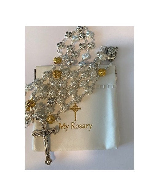 Rosary Pouch Magnetic Seal, Clip On Rosary Case, Rosary Wallet