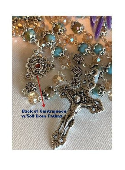 Our Lady of Fatima Rosary,Terra de Fatima Rosary, Blessed Virgin Mary, Apparition of Mary, Our Lady of the Holy Rosary, Mother of God Relics