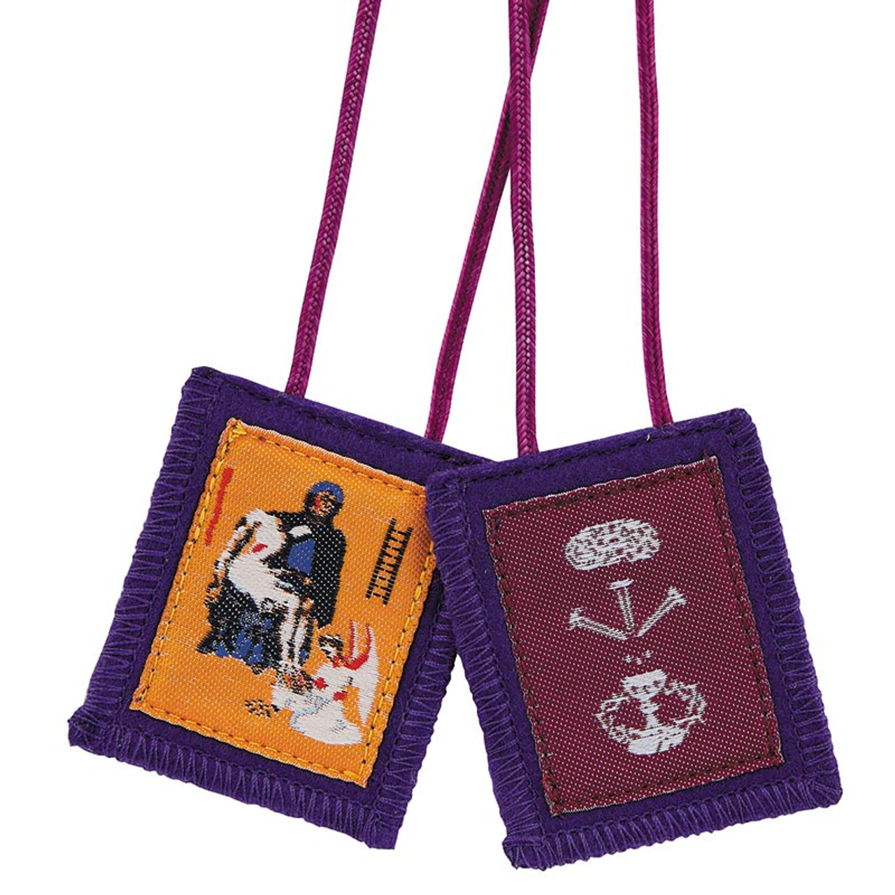 Benedictine Scapular Purple