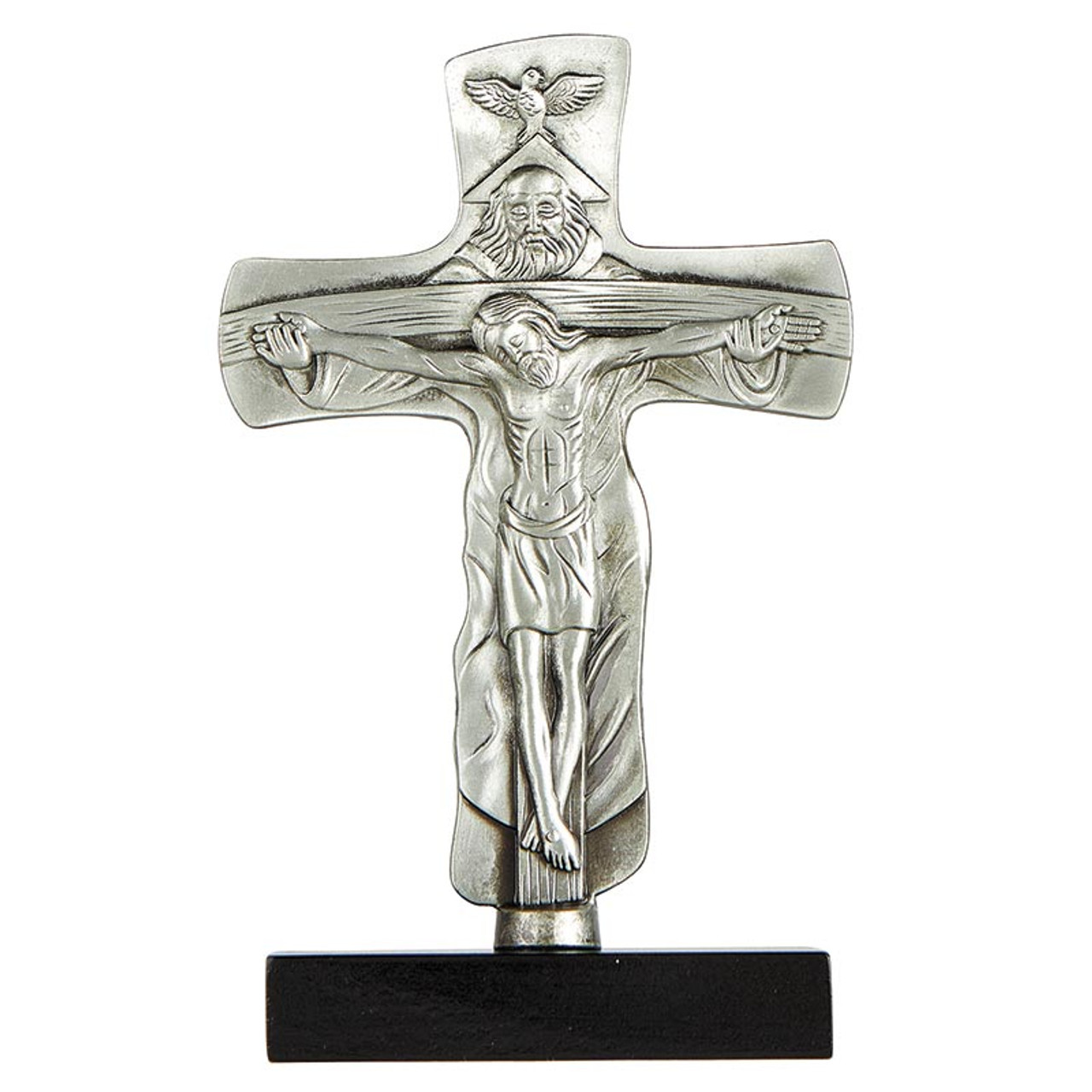 Holy Trinity 6" Standing Crucifix