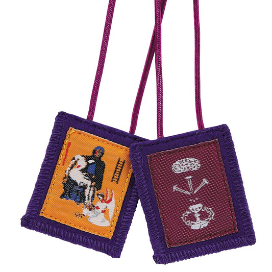 Benedictine Scapular Purple